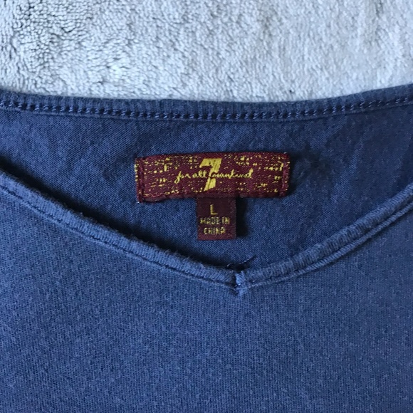 7 for All Mankind Girls Shirt - Picture 2 of 2